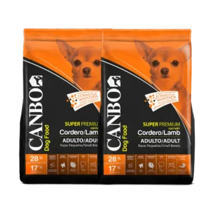 Alimento Perro Adulto Canbo Cordero Raza Pequeña – 7KG PACK x2