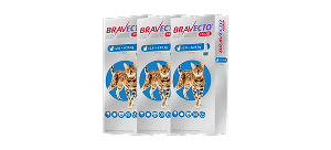 Bravecto Plus Gato 250MG De 2.8KG a 6.25KG – 1 Tableta Pack x3