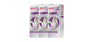 Bravecto Plus Gato 500MG De 6.25KG a 12.5KG – 1 Tableta Pack x3