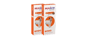 Bravecto Perro 250MG De 4.5KG a 10KG – 1 Tableta Pack x2