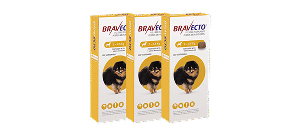 Bravecto Perro 112.5MG De 2KG a 4.5KG – 1 Tableta PACK x3