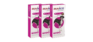 Bravecto Perro 1400MG De 40KG a 56KG – 1 Tableta Pack x3