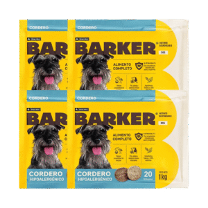 Snack Perro Hamburguesa Cordero Barker 1KG – Pack x4